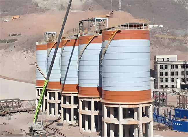 抚松高架钢板仓